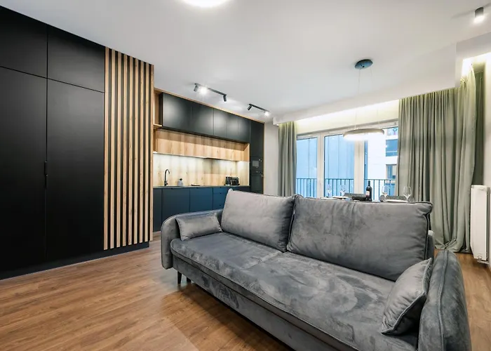 شقة Prestige Suites, Parking - 55m2 - By Rentujemy *